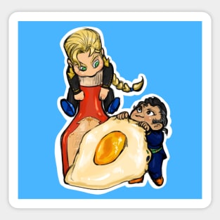 Keichup + Egguyasu Sticker